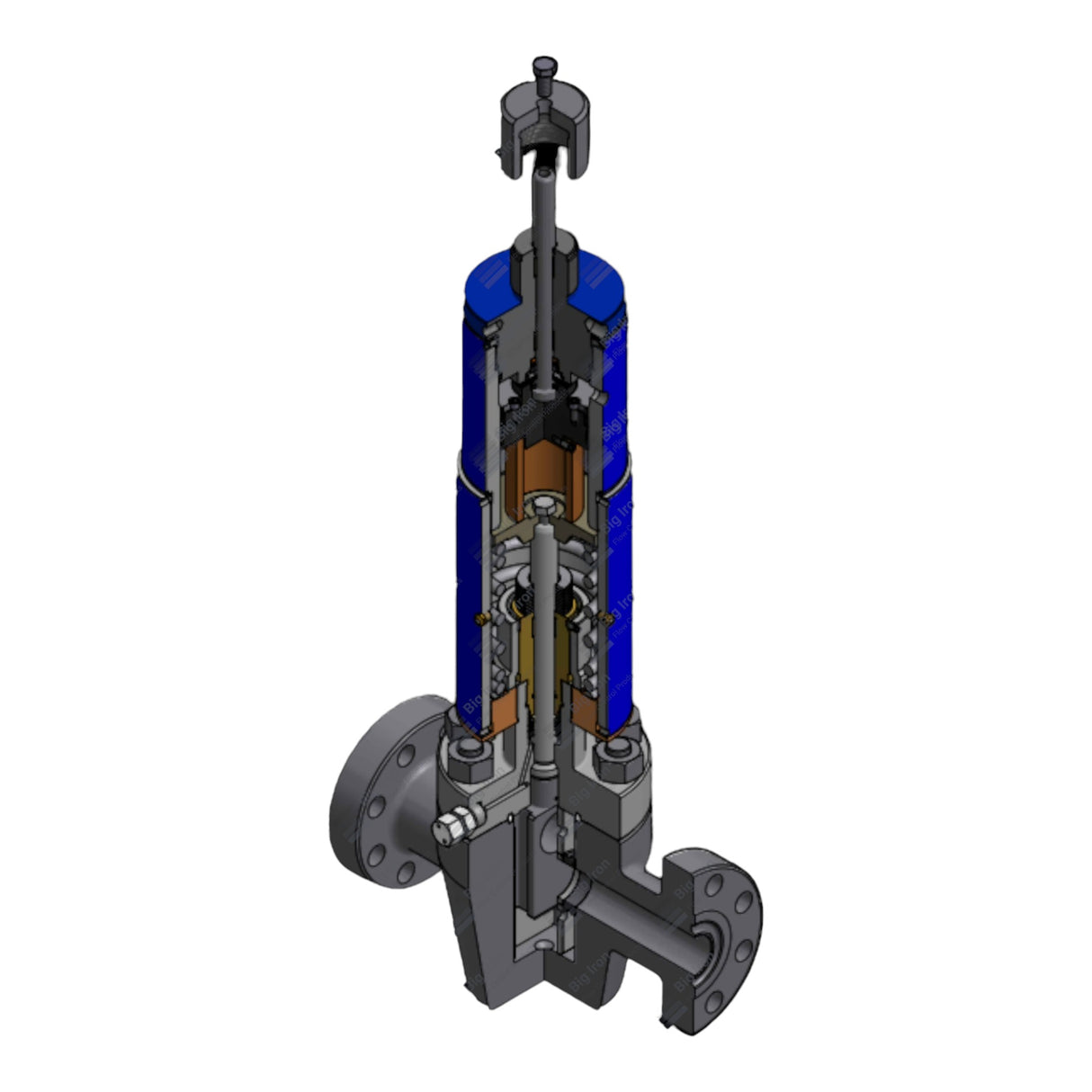 Surface Safety Valve, Hydraulic, 2-1/16" 15M, FE, EE-0.5, L+U, PSL 3, SSV Class II, API 6A